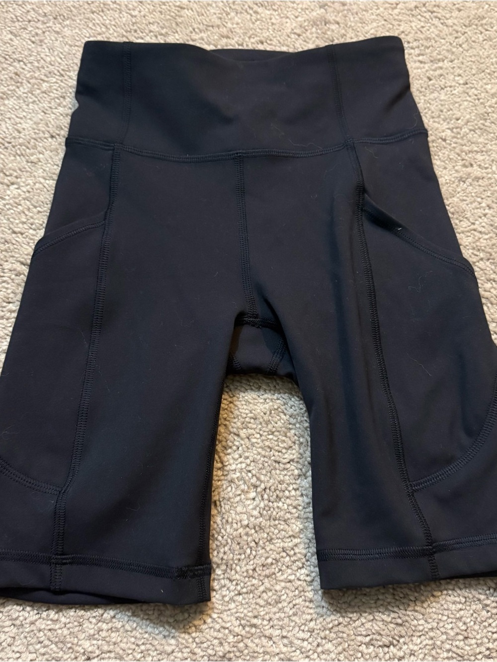 lululemon athletica Black Wunder Train High-Rise Bike Shorts 6”
